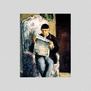 JD 메이크룩스 원작같은질감명화액자 폴 세잔-아버지 루이 오귀스트 세찬의 초상